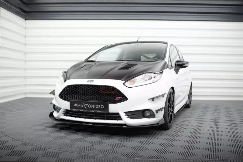 Maxton Design Street Pro Stoßstangen Flaps Wings für Ford Fiesta ST Mk7 Facelift – Ansicht 1