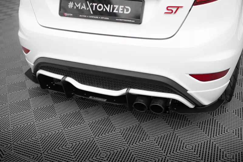 Maxton Design Street Pro Heckdiffusor V.2 für Ford Fiesta ST Mk7 Facelift – Ansicht 1