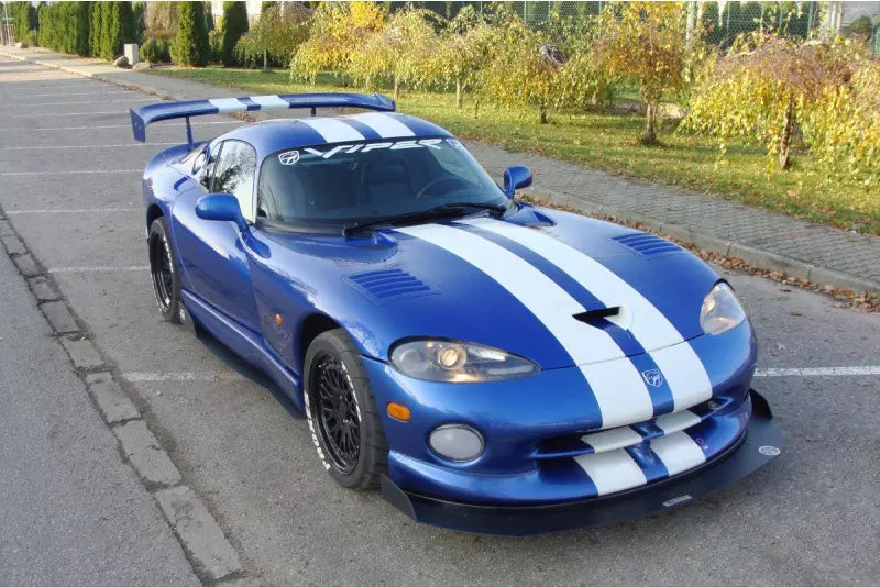 Maxton Design Street Pro Frontlippe für Dodge Viper GTS Hochglanz schwarz – Ansicht 3
