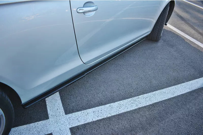 Maxton Design Seitenschweller (Paar) für VW Eos Hochglanz schwarz – Ansicht 2