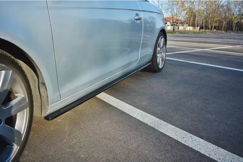 Maxton Design Seitenschweller (Paar) für VW Eos Hochglanz schwarz – Ansicht 3