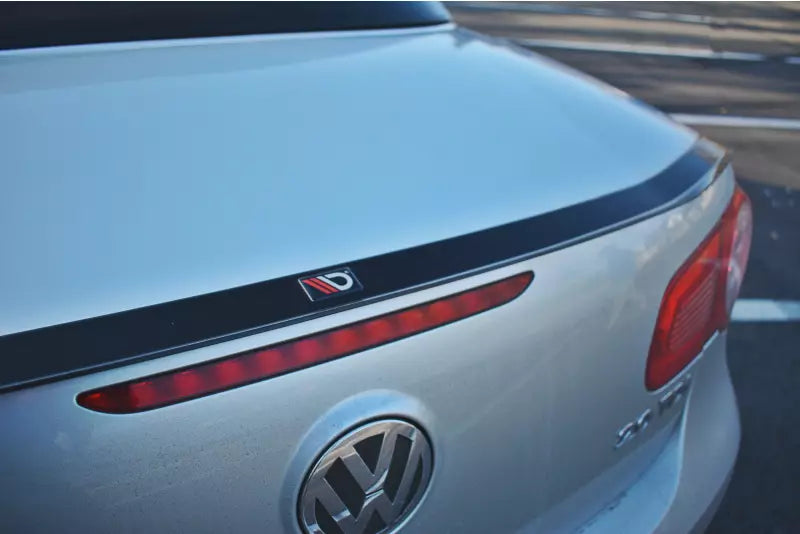 Maxton Design Heckspoiler Lippe für VW Eos Hochglanz schwarz – Ansicht 3