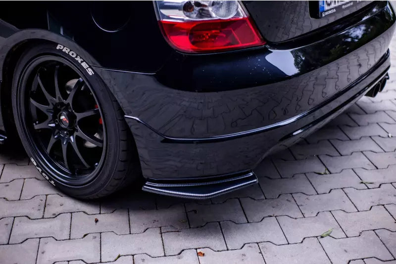 Maxton Design Diffusor Flaps für Audi Honda Civic VII Mk7 (EP3) Type-R/S Facelift Hochglanz schwarz – Ansicht 4