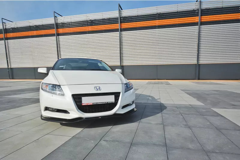 Maxton Design Frontlippe V.1 für Honda CR-Z Hochglanz schwarz – Ansicht 2
