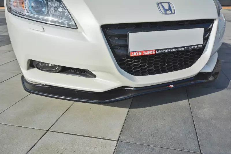 Maxton Design Frontlippe V.1 für Honda CR-Z Hochglanz schwarz – Ansicht 3