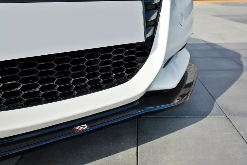 Maxton Design Frontlippe V.1 für Honda CR-Z Hochglanz schwarz – Ansicht 4