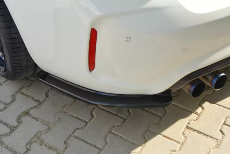 Maxton Design Diffusor Flaps V.1 für BMW M2 F87 Coupe Hochglanz schwarz – Ansicht 1