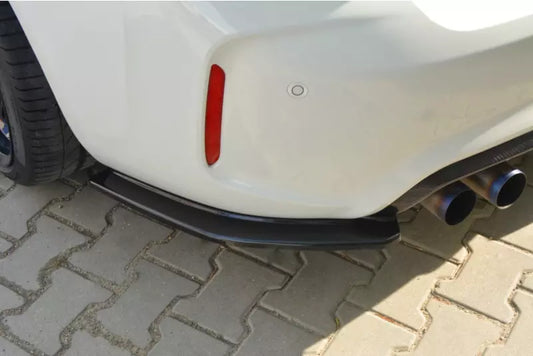 Maxton Design Diffusor Flaps V.1 für BMW M2 F87 Coupe Hochglanz schwarz – Ansicht 1