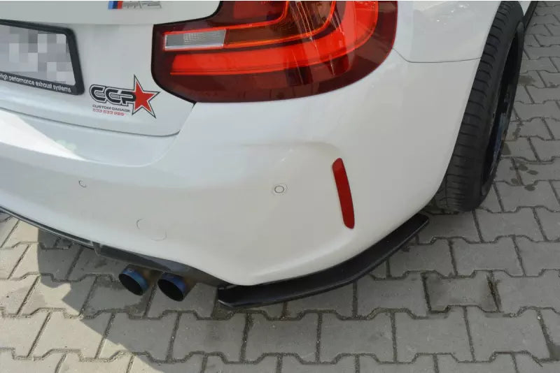 Maxton Design Diffusor Flaps V.1 für BMW M2 F87 Coupe Hochglanz schwarz – Ansicht 2