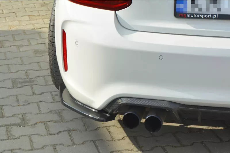 Maxton Design Diffusor Flaps V.1 für BMW M2 F87 Coupe Hochglanz schwarz – Ansicht 3