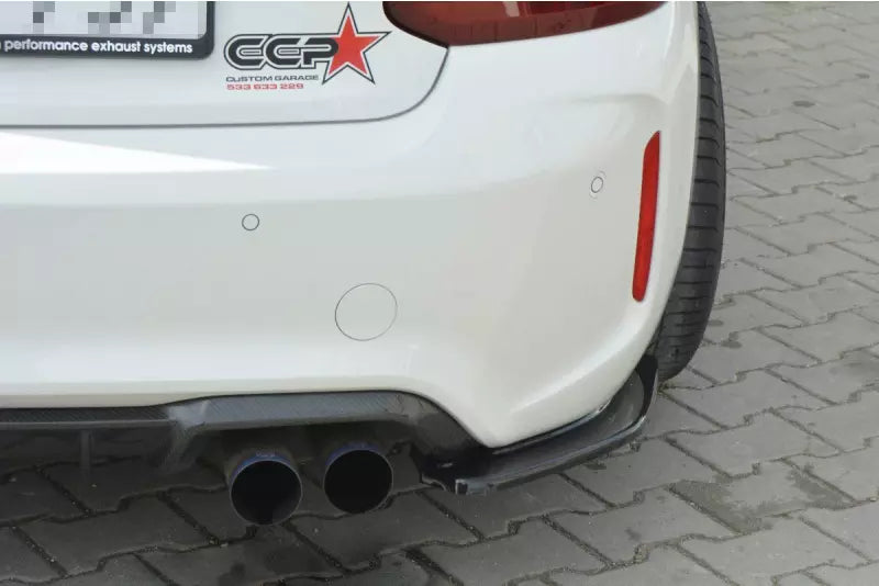 Maxton Design Diffusor Flaps V.1 für BMW M2 F87 Coupe Hochglanz schwarz – Ansicht 4