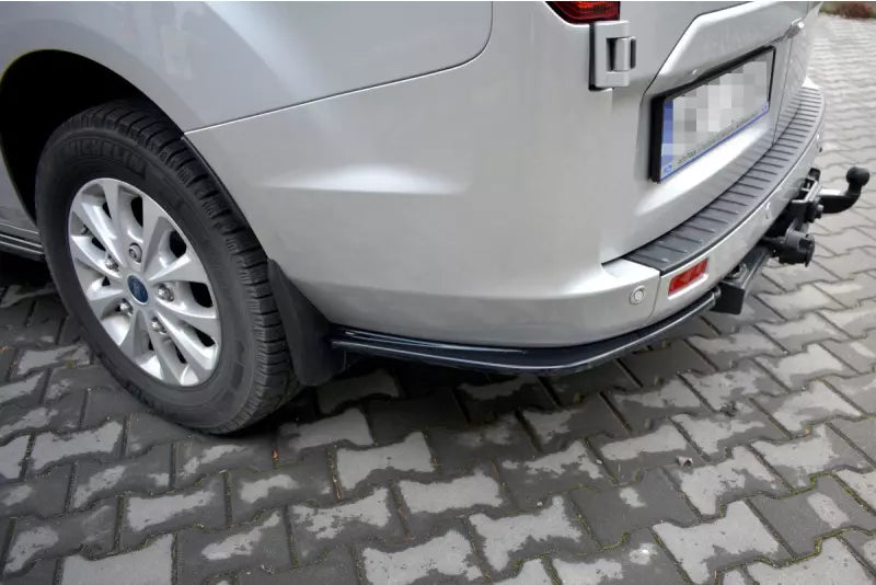 Maxton Design Diffusor Flaps für Ford Transit Custom Facelift 2018 Hochglanz schwarz – Ansicht 2