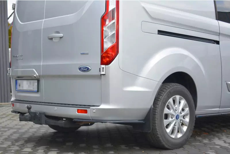 Maxton Design Diffusor Flaps für Ford Transit Custom Facelift 2018 Hochglanz schwarz – Ansicht 3