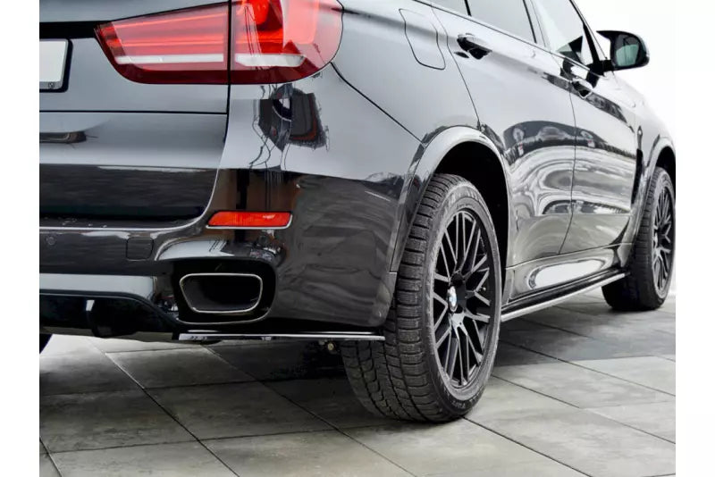 Maxton Design Seitenschweller (Paar) für BMW X5 F15 M50d Hochglanz schwarz – Ansicht 1
