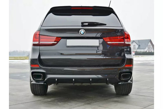 Maxton Design Diffusor Flaps für BMW X5 F15 M50d Hochglanz schwarz – Ansicht 1