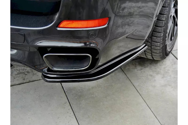 Maxton Design Diffusor Flaps für BMW X5 F15 M50d Hochglanz schwarz – Ansicht 2