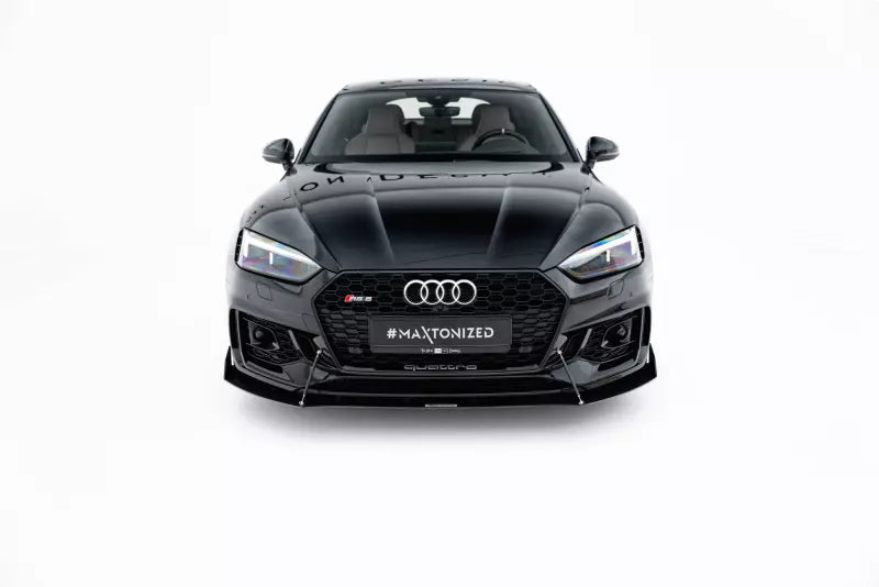 Maxton Design Street Pro Frontlippe V.2 für Audi RS5 B9 F5 Coupe / Sportback – Ansicht 1
