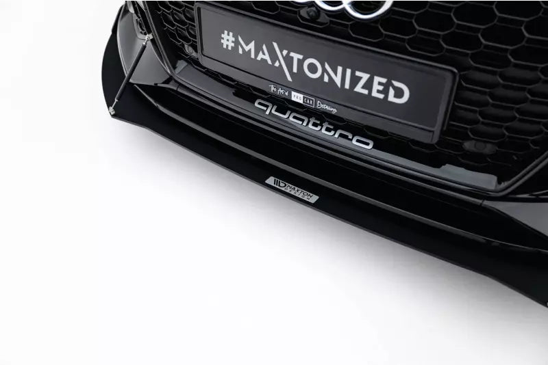 Maxton Design Street Pro Frontlippe V.2 für Audi RS5 B9 F5 Coupe / Sportback – Ansicht 3