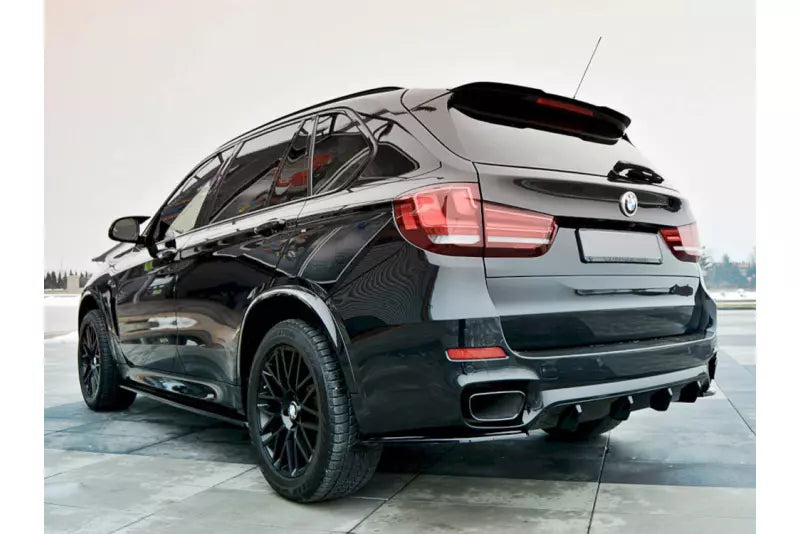 Maxton Design Heckdiffusor für BMW X5 F15 M50d Hochglanz schwarz – Ansicht 1