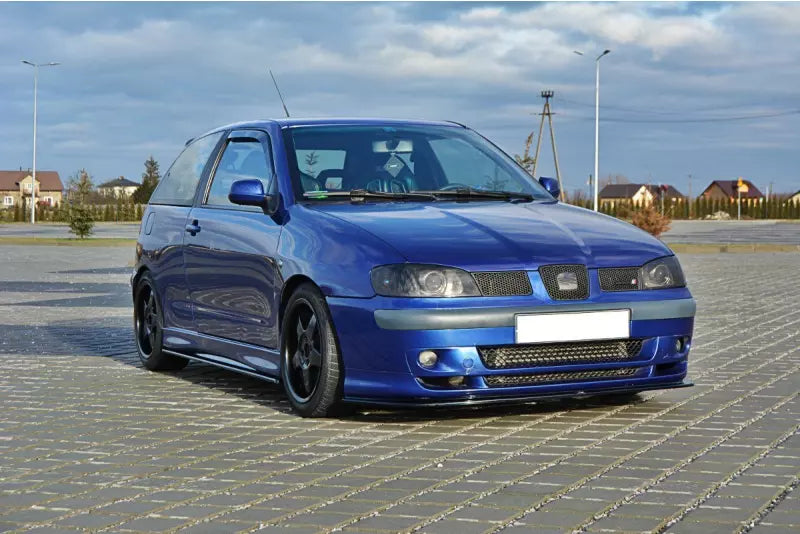 Maxton Design Frontlippe V.1 für Seat Ibiza 2 (6K) Cupra Facelift Hochglanz schwarz – Ansicht 2