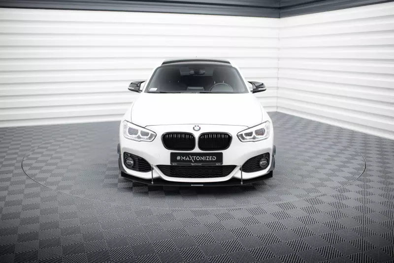 Maxton Design Street Pro Frontlippe V.2 für BMW 1er F20 / F21 M Power Facelift – Ansicht 2