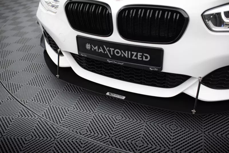 Maxton Design Street Pro Frontlippe V.2 für BMW 1er F20 / F21 M Power Facelift – Ansicht 3