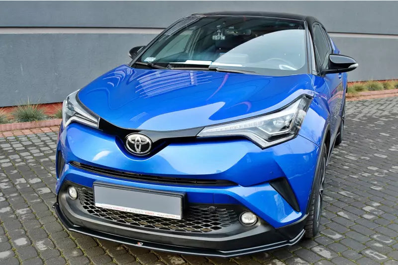 Maxton Design Frontlippe V.1 für Toyota C-HR Hochglanz schwarz – Ansicht 2