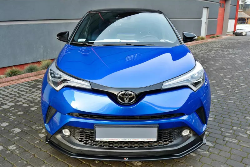 Maxton Design Frontlippe V.1 für Toyota C-HR Hochglanz schwarz – Ansicht 3