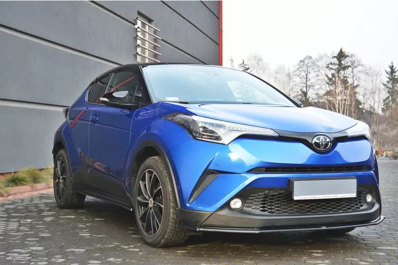 Maxton Design Frontlippe V.1 für Toyota C-HR Hochglanz schwarz – Ansicht 4