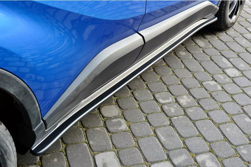 Maxton Design Seitenschweller (Paar) für Toyota C-HR Hochglanz schwarz – Ansicht 1