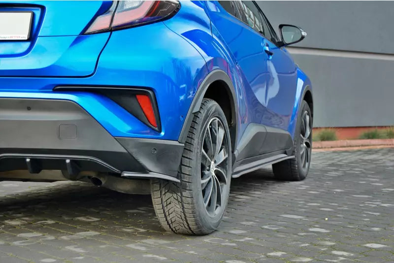 Maxton Design Diffusor Flaps für Toyota C-HR Hochglanz schwarz – Ansicht 1