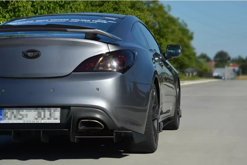 Maxton Design Heckspoiler Lippe für Hyundai Genesis Coupe Mk1 Hochglanz schwarz – Ansicht 4