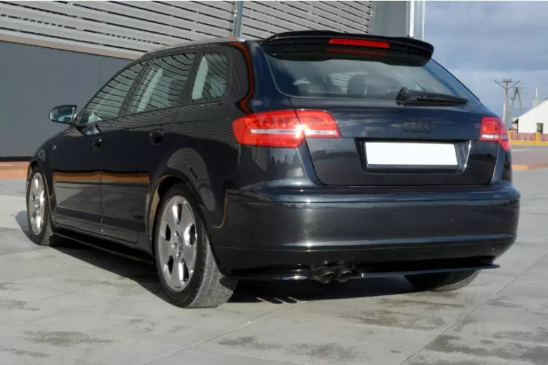 Maxton Design Heckdiffusor für Audi A3 8P Sportback Hochglanz schwarz – Ansicht 4