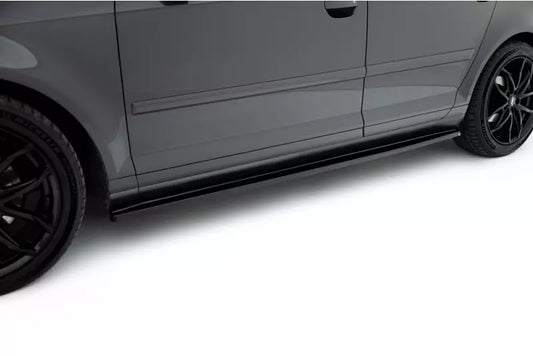 Maxton Design Seitenschweller (Paar) für Audi A3 8P Sportback Hochglanz schwarz – Ansicht 1