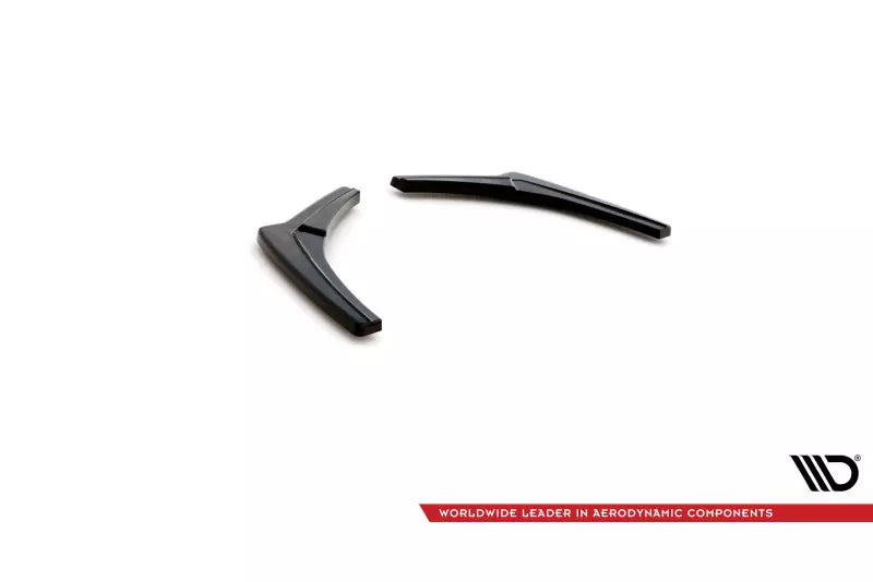 Maxton Design Diffusor Flaps V.2 für BMW 1er F20 / F21 M Power Facelift Hochglanz schwarz – Ansicht 4