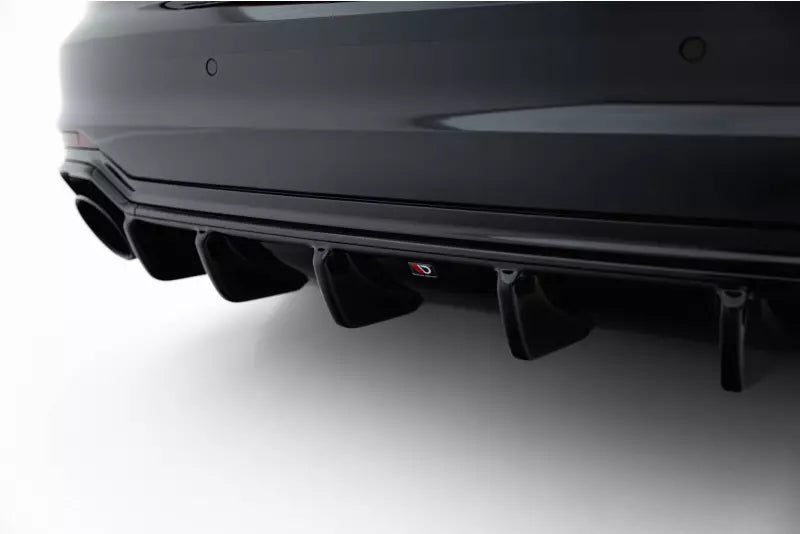 Maxton Design Heckdiffusor für Audi RS5 B9 F5 Coupe / Sportback Hochglanz schwarz – Ansicht 2