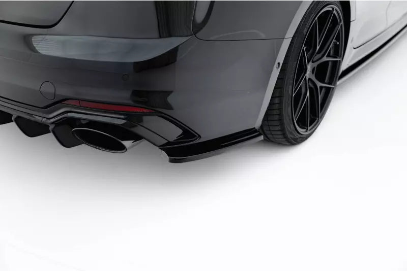 Maxton Design Diffusor Flaps für Audi RS5 B9 F5 Coupe Hochglanz schwarz – Ansicht 1