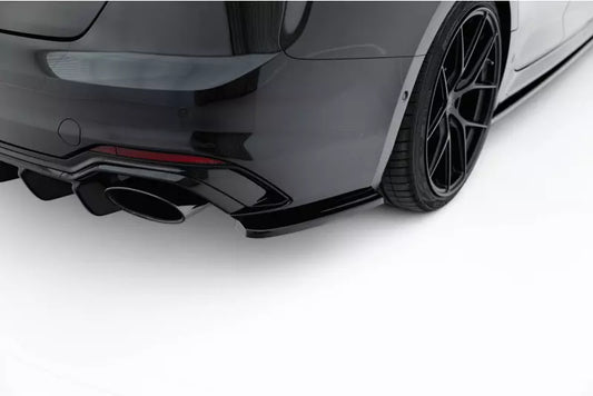Maxton Design Diffusor Flaps für Audi RS5 B9 F5 Coupe Hochglanz schwarz – Ansicht 1