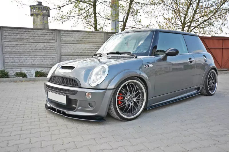 Maxton Design Frontlippe für Mini R53 Cooper S JCW Hochglanz schwarz – Ansicht 2