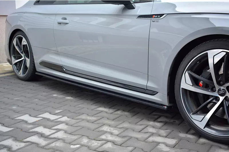 Maxton Design Seitenschweller (Paar) für Audi RS5 B9 F5 Coupe Hochglanz schwarz – Ansicht 1