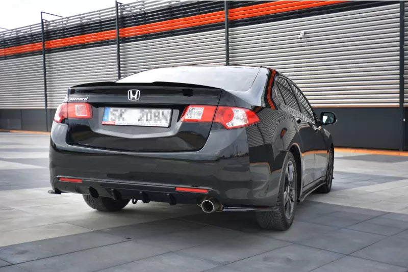 Maxton Design Heckdiffusor für Honda Accord VIII Mk8 (CU) Hochglanz schwarz – Ansicht 1