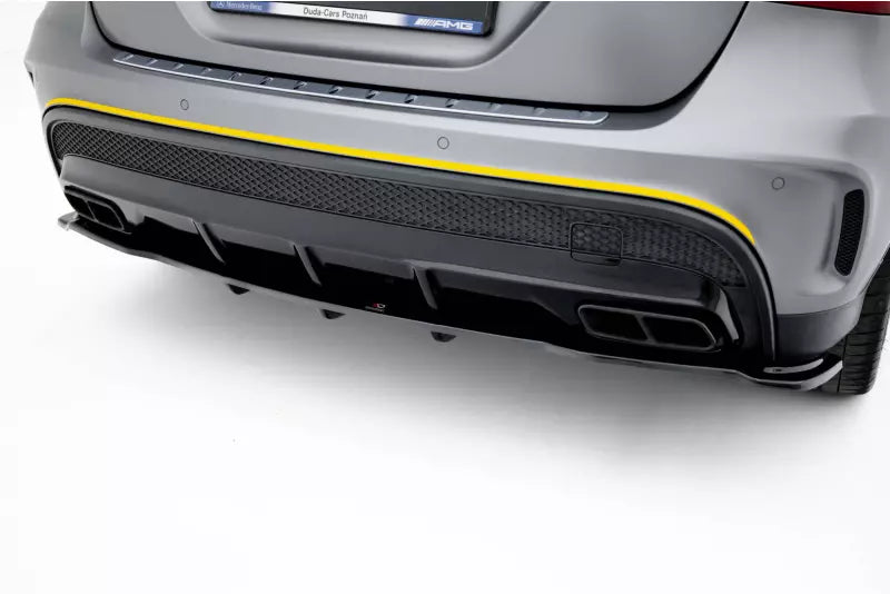 Maxton Design Heckdiffusor V.2 für Mercedes GLA 45 AMG SUV (X156) Hochglanz schwarz – Ansicht 3