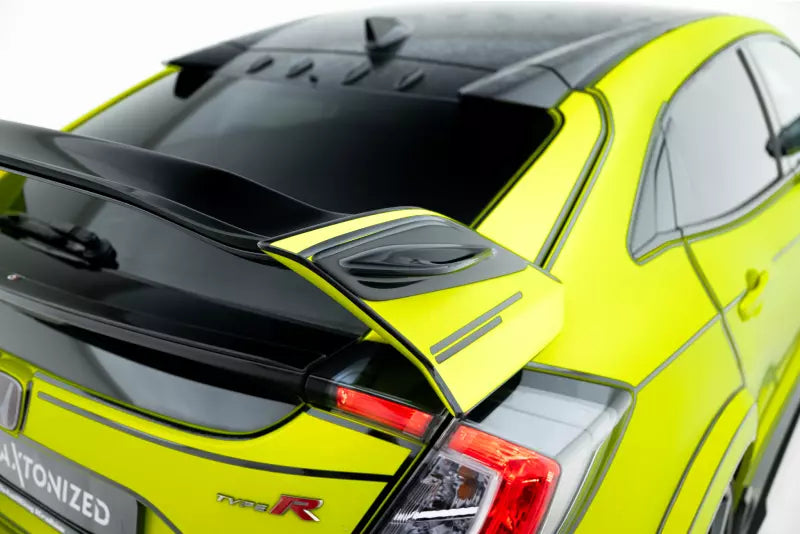 Maxton Design Spoiler Erweiterung für Honda Civic Type-R (FK8) Hochglanz schwarz – Ansicht 2