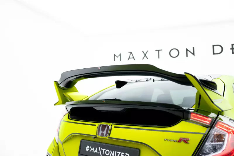 Maxton Design Heckspoiler Lippe V.2 für Honda Civic Type-R (FK8) Hochglanz schwarz – Ansicht 1