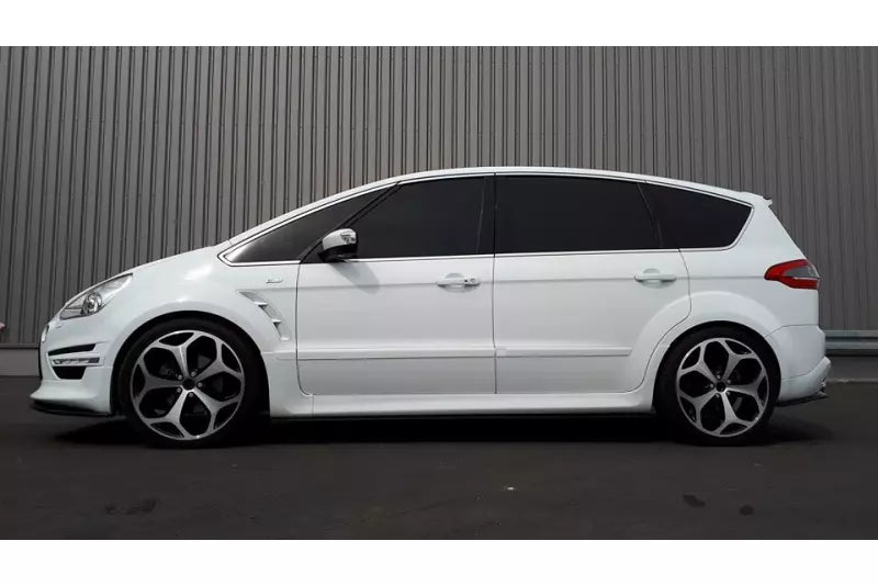 Maxton Design Seitenschweller (Paar) für Ford S-Max Titanium Facelift Hochglanz schwarz – Ansicht 1