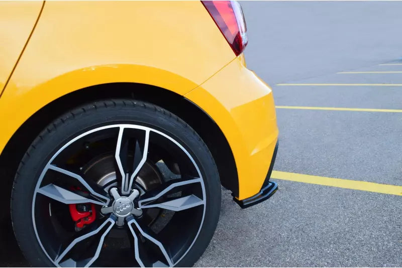 Maxton Design Diffusor Flaps für Audi S1 8X Hochglanz schwarz – Ansicht 2