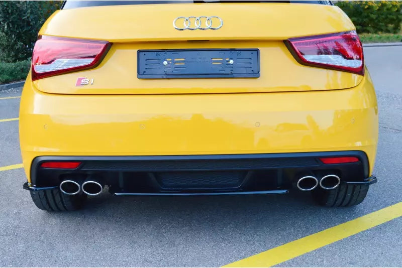 Maxton Design Heckdiffusor für Audi S1 8X Hochglanz schwarz – Ansicht 3