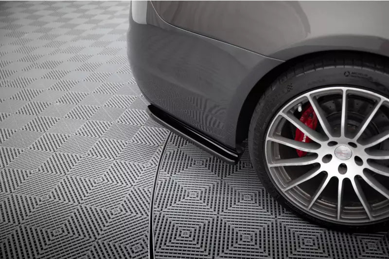 Maxton Design Diffusor Flaps für Maserati Quattroporte VI Mk6 Hochglanz schwarz – Ansicht 2