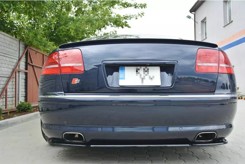 Maxton Design Heckdiffusor für Audi S8 D3 Hochglanz schwarz – Ansicht 1