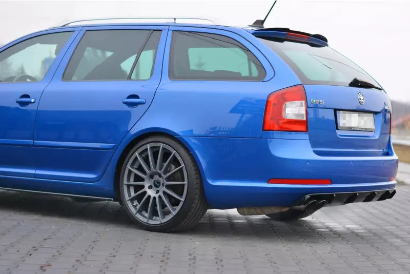 Maxton Design Heckspoiler Lippe für Skoda Octavia RS 2 II 1Z Facelift Kombi Hochglanz schwarz – Ansicht 3